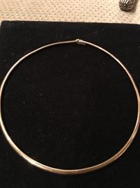 14k omega necklace 
