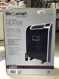 Life Smart Quartz Infrared 1500 watt heater!