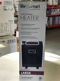 Life Smart Quartz Infrared 1500 watt heater!