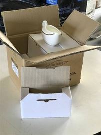 Carton of 6 - Fortessa Napa Burgundy Gravy Boats