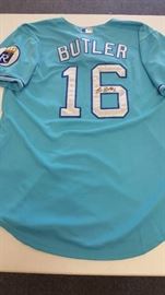 Billy Butler Autographed Kansas City Royals Jersey ...