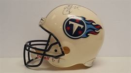 Eddie George Autographed Full Size Tennessee Titan ...