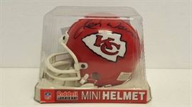Len Dawson Autographed Kansas City Chiefs Mini Foo ...