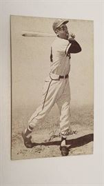 1947-66 Exhibits Hank Aaron Milwaukee Braves Origi ...