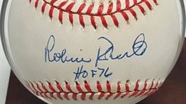 Robin Roberts Autographed Rawlings Official Nation ...