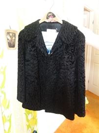 vintage lambs wool coat