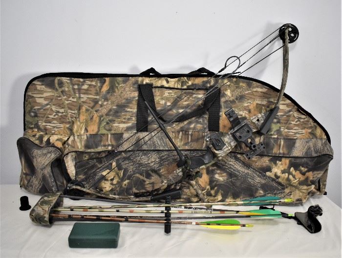 PSC Archery Bow, Case and other accessories