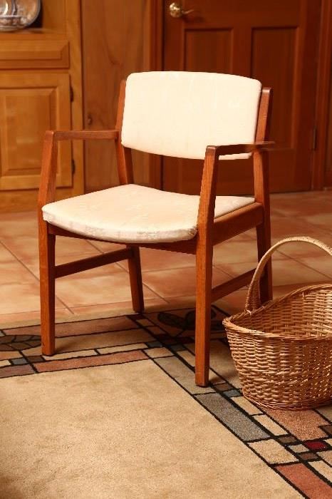 Mid-century modern chair made in Denmark.