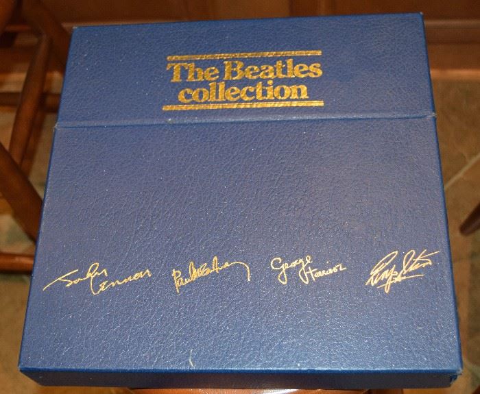 Complete 14 album set of "The Beatles Collection"