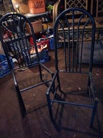 Just added metal chairs