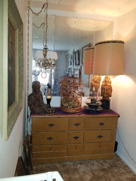 Asian Decor, Lava Lamps, Hanging Chandelier, Maole Dresser