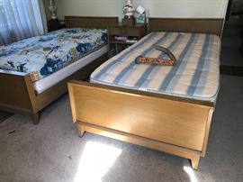Mid-Century Bedroom Set- Twin Beds