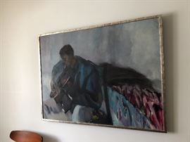 Painting by John Gundelfinger (1937-1991)