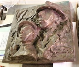 Sculpture piece by Phillip Ratner