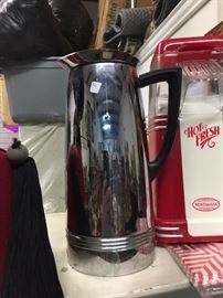 Vintage chrome coffee pot
