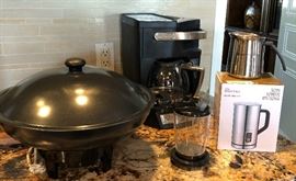Wok, Coffee Pot