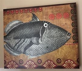 Fish Art Canvas