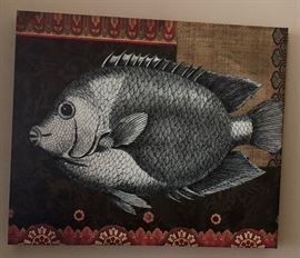 Fish Art Canvas