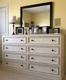 8 Drawer Shabby Dresser