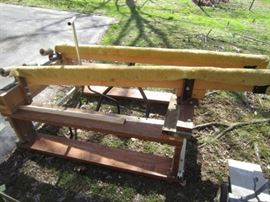 Home made dolly for boat or jet ski