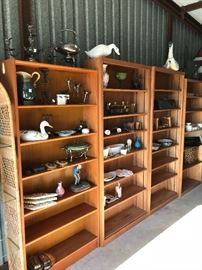 bookshelves full of great stuff! 