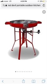 nos red devil portable kitchen ( stock photo)