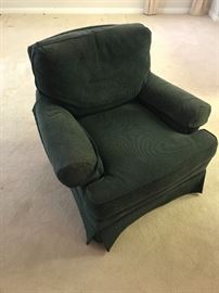 Green sofa chair 