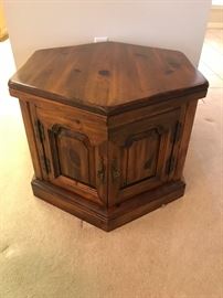 Hexagon side table 