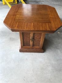 wooden side table 