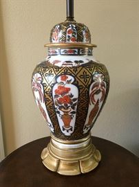 Antique Imari Lamp