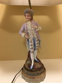 Victorian Figural Lamp