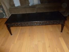 Carved Coffee Table