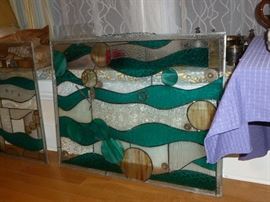 Funky stained glass window