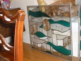 another funky stained glass window