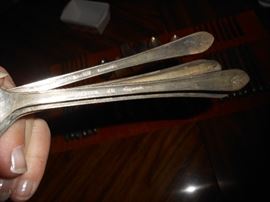 Silverplate silverware