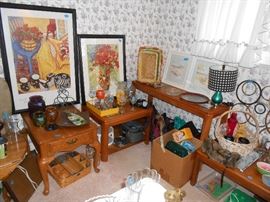 (4) set of coffee, sofa and 2 end tables