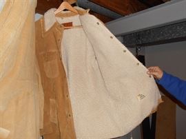 Man's leather jacket