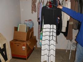 Sweater top long dress