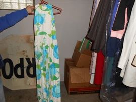Vintage 70's summer long dress