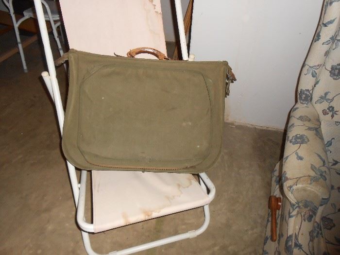 Army clothing case
