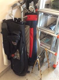 Golf Clubs  with bags