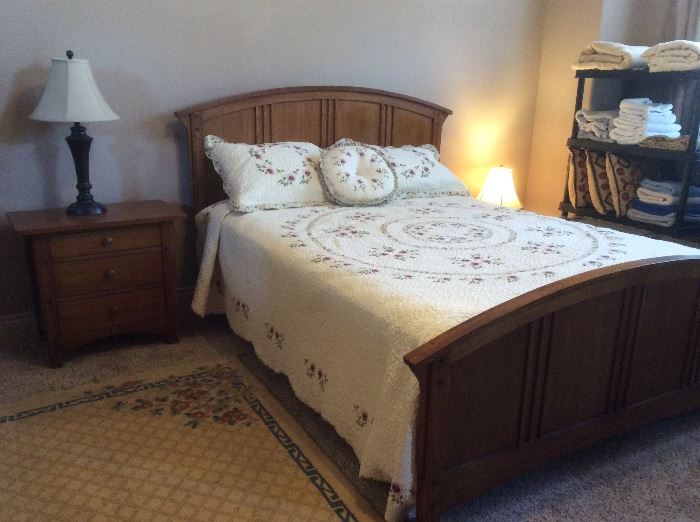 Thomasville bedroom set, bedding sold separately.