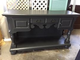 Nice painted Buffet.  Asking $185        Here they are: Length 63",Height38",Depth 20".  