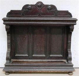 Victorian carved umbrella stand