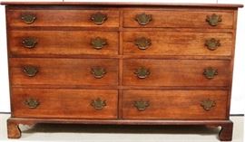 Bracket foot dresser by Clawson