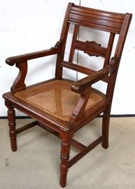View of arm chair
