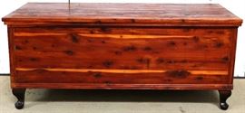 Solid cedar chest