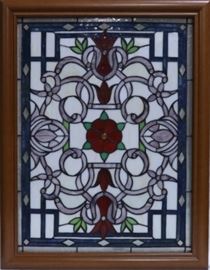 Stained art frame