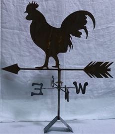 Rooster weather vane