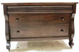 Empire dresser has matching mirror